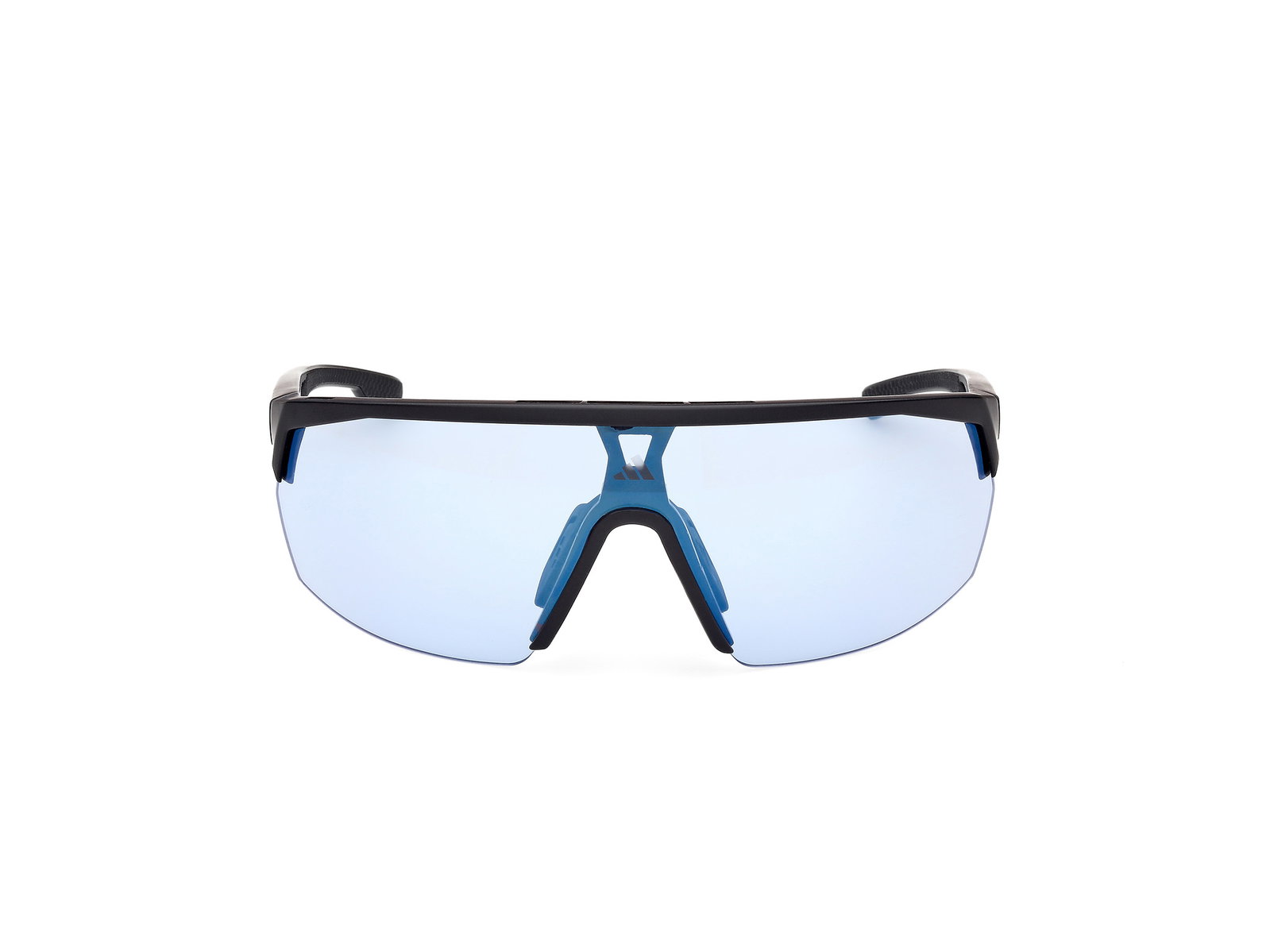 Das Bild zeigt die Adidas Sport Sonnenbrille SP0099 02X von vorne.